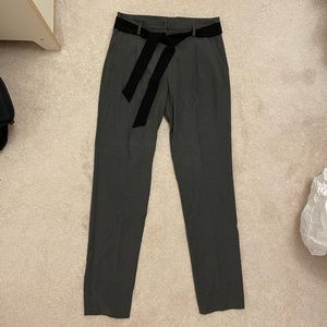 (2/$22) Jacob tie waist straight pant